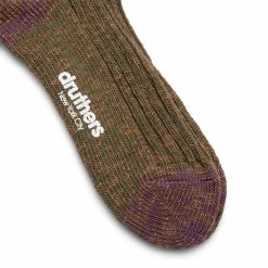Bodega X Druthers SLUB SOCK 9 Bodega X Druthers SLUB SOCK -WACKO MARIA SALES bodegaXDRUTHERSSLUBSOCKOLIVEOSBDGA DR21 303 0001 4