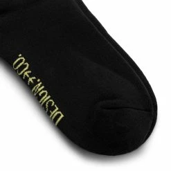 Brain Dead BD WAVES SOCK -WACKO MARIA SALES braindeadBDWAVESSOCKBLACKOSBDF22A16002764BK01 4