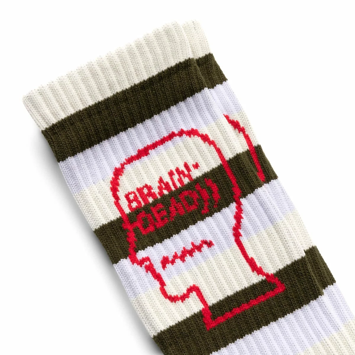 Brain Dead STRIPED LOGO HEAD SOCK 5 Brain Dead STRIPED LOGO HEAD SOCK - Image 3