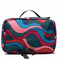 By Parra DISTORTED WAVES TOILETRY BAG -WACKO MARIA SALES byparraDISTORTEDWAVESTOILETRYBAGMULTIOS48455 3