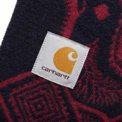 Carhartt WIP VERSE SCARF -WACKO MARIA SALES carharttwipVERSESCARFERSEJACQUARDDARKNAVYOSI030894 14M XX 5