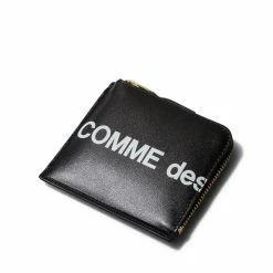 Comme Des Garçons Wallet HUGE LOGO -WACKO MARIA SALES comme des garcons wallets HUGE LOGO BLACK OS SA3100HL 03