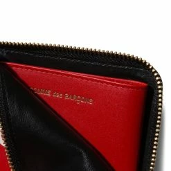 Comme Des Garçons Wallet HUGE LOGO -WACKO MARIA SALES commedesgarconswalletsHUGELOGOREDOSSA3100HL 04