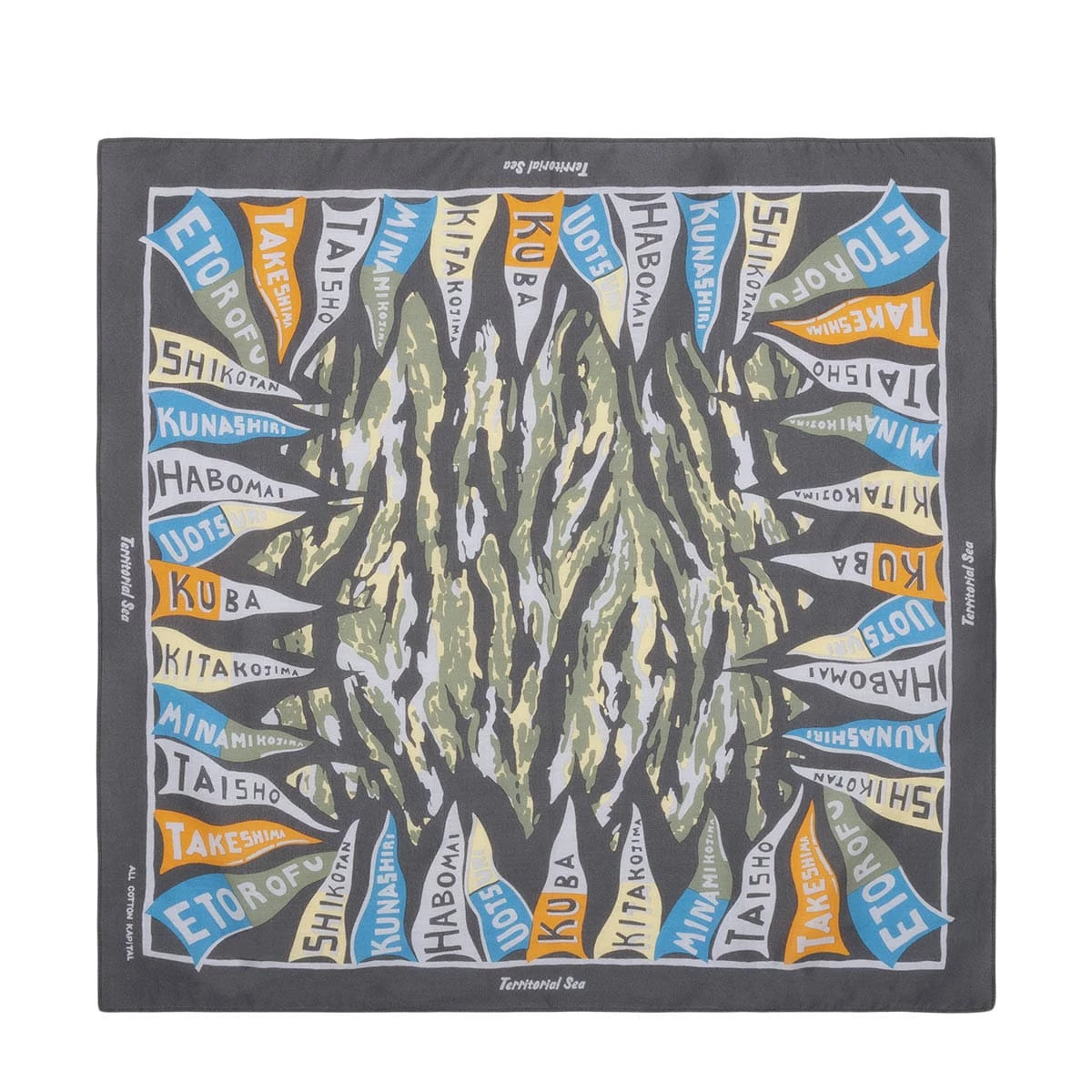 KAPITAL COLOR BANDANA (FLAG & TERRITORY) 4 KAPITAL COLOR BANDANA (FLAG & TERRITORY) - Image 2