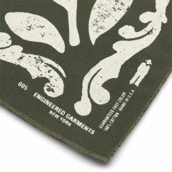 Engineered Garments PRINTED BANDANA -WACKO MARIA SALES engineeredgarmentsPRINTEDBANDANAOLIVE ANIMALDOSKM360 4