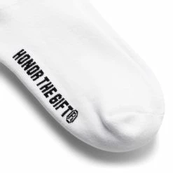 HONOR THE GIFT HTG PROJECT SOCKS 9 HONOR THE GIFT HTG PROJECT SOCKS -WACKO MARIA SALES honorthegiftHTGPROJECTSOCKSWHITEOSHTG220482 4