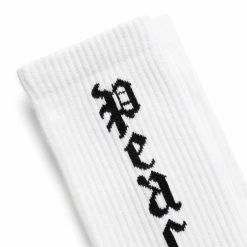 HONOR THE GIFT PEACE SOCKS -WACKO MARIA SALES honorthegiftPEACESOCKSWHITEOSHTG220483 3
