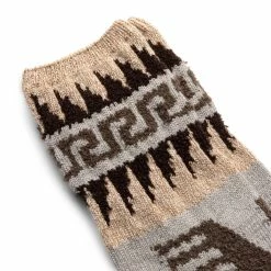 KAPITAL 96 YARNS COWICHAN SOCKS -WACKO MARIA SALES kapital96YARNSCOWICHANSOCKSBEIGEOSEK 1160 3