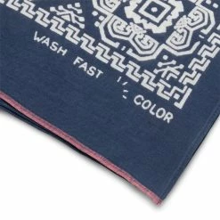 KAPITAL FASTCOLOR SELVEDGE BANDANA (LIGHTNING DANCE CAT) -WACKO MARIA SALES kapitalFASTCOLORSELVEDGEBANDANA LIGHTNINGDANCECAT NAVYOSK1404XG315 3