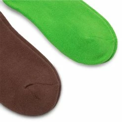 Pleasures SOCKS - 2 PACK -WACKO MARIA SALES pleasuresSOCKS 2PACKBROWNGREENOSP22SP038 4