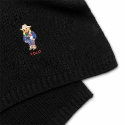 Polo Ralph Lauren SOLID HOLIDAY BEAR SCARF -WACKO MARIA SALES poloralphlaurenSOLIDHOLIDSAYBEARSCARFPOLOBLACKOSPC1040 4