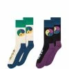 Real Bad Man 3 WAY SOCKS 2 PACK -WACKO MARIA SALES realbadman3WAYSOCKS2PACKWHITEBLACKOSRBM09042 1