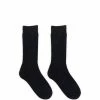 Snow Peak RECYCLED COTTON SOCKS -WACKO MARIA SALES snowpeakRECYCLEDCOTTONSOCKSBLACK2AC 22SU004 1