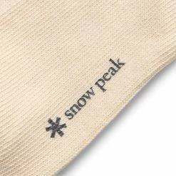 Snow Peak RECYCLED COTTON SOCKS 11 Snow Peak RECYCLED COTTON SOCKS -WACKO MARIA SALES snowpeakRECYCLEDCOTTONSOCKSECRU2AC 22SU004 5