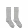 Snow Peak RECYCLED COTTON SOCKS -WACKO MARIA SALES snowpeakRECYCLEDCOTTONSOCKSM.GREY2AC 22SU004 1