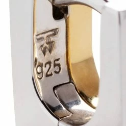 Tom Wood STEP HUGGIES DUO -WACKO MARIA SALES tomwoodSTEPHUGGIESDUO925STERLINESILVER9KGOLDOSE972NA01S925 9K 6