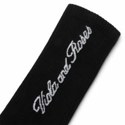Viola And Roses LETTER SOCKS -WACKO MARIA SALES violaandrosesNVRSS22SCBLACKOSNVRSS22SC 5