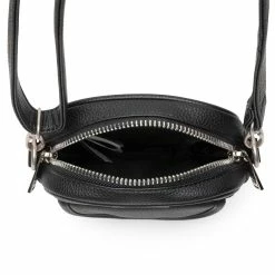 X-Girl OVAL LOGO SHOULDER BAG -WACKO MARIA SALES x girlFAUXLEATHERFLAPSHOULDERBAGBLACKOS105224053005 4